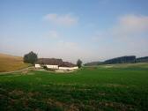 Blick zur Wanderstrecke beim Gehft in Oberham